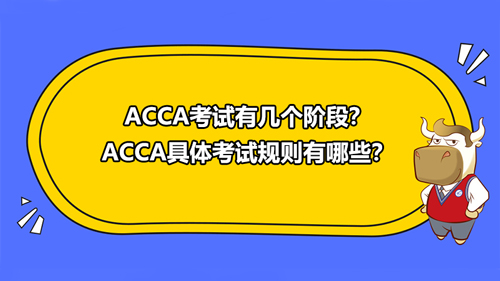 ACCA考试有几个阶段？ACCA具体考试规则有哪些？