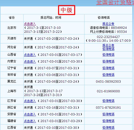 2018年中級(jí)會(huì)計(jì)職稱考試網(wǎng)上報(bào)名流程（圖文詳解）