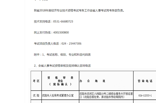 遼寧省經(jīng)濟(jì)師考試官方聯(lián)系方式