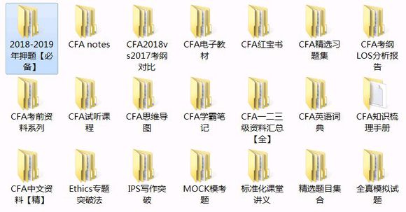 2018年网课cfa百度云,cfa百度云,cfa网盘