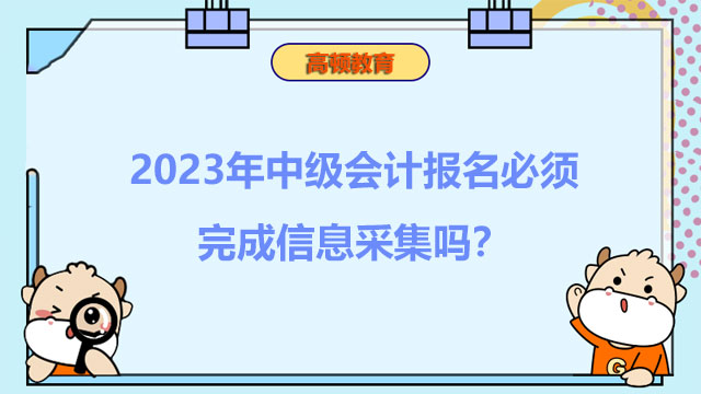 中級(jí)會(huì)計(jì)報(bào)名信息采集