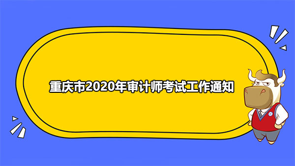 重慶市2020年審計師考試