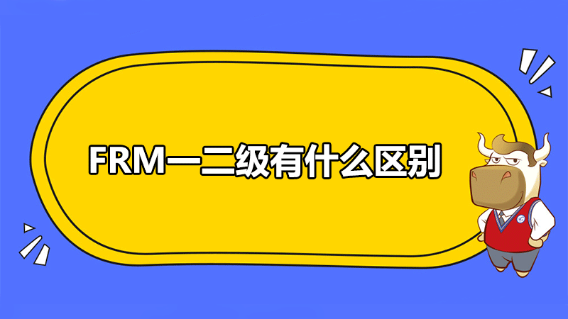 FRM一二级区别