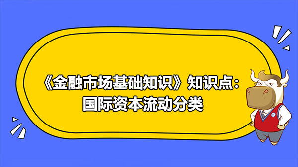 國際資本流動分類