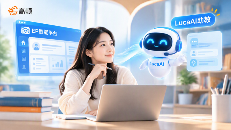 从EP智能平台到LucaAI助教：高顿如何用科技培养高质量人才
