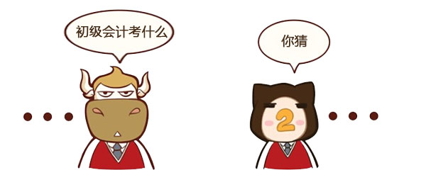 初级会计考什么