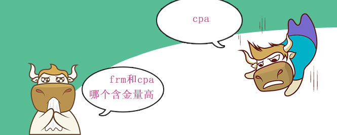 frm和cpa哪个含金量高