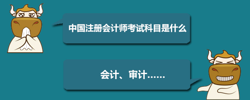 中國(guó)注冊(cè)會(huì)計(jì)師考試科目是什么