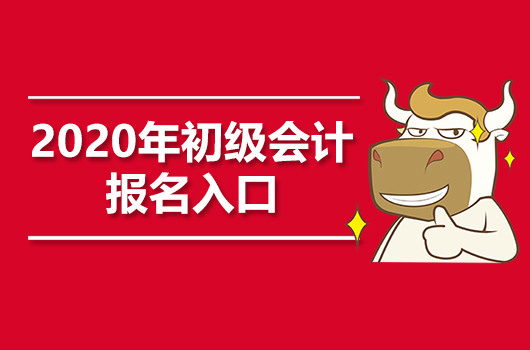 2020年初级会计报名入口