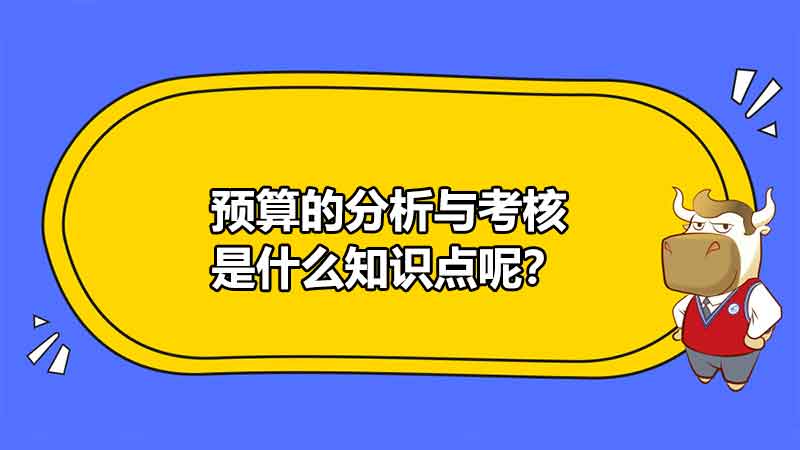 預算的分析與考核是什么知識點呢？