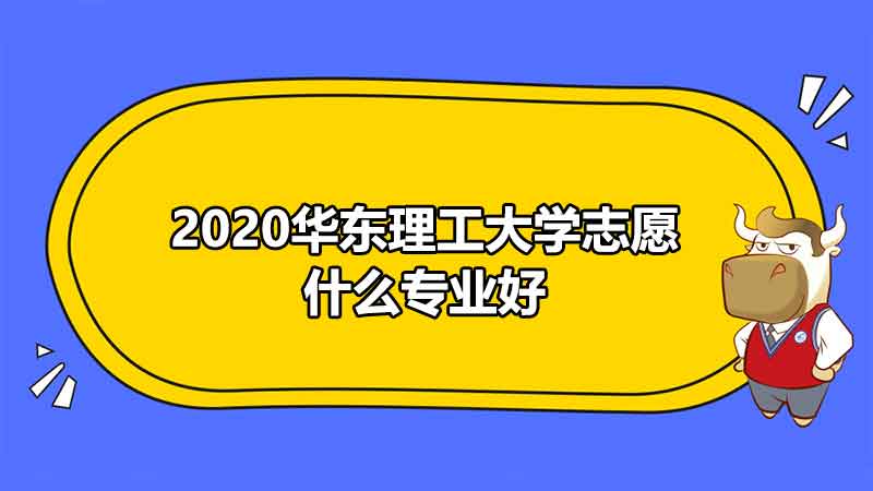 2020华东理工大学志愿什么专业好