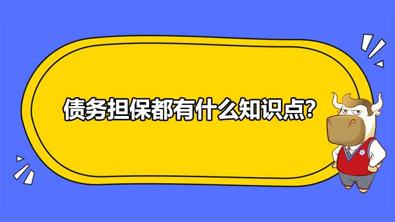 债务担保都有什么知识点？