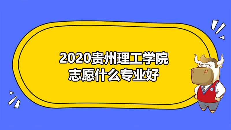 2020贵州理工学院志愿什么专业好