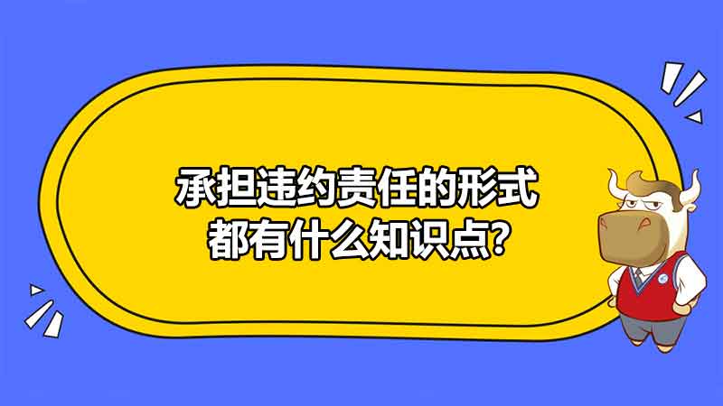 承擔(dān)違約責(zé)任的形式都有什么知識點？