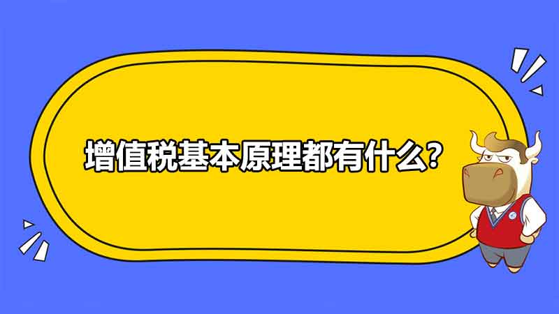 增值税基本原理都有什么？