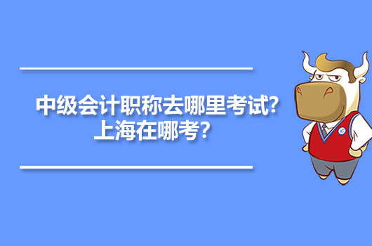 中级会计职称去哪里考试?上海在哪考？