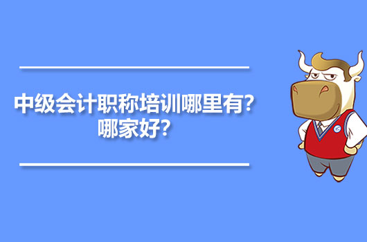 中级会计职称培训哪里有？哪家好？