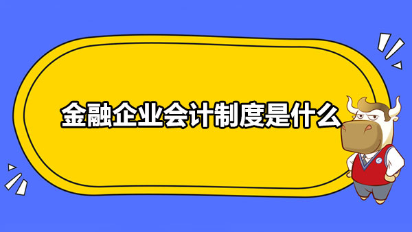 金融企业会计制度是什么？