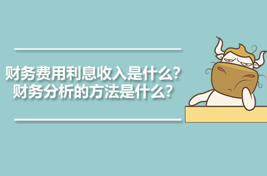 財務(wù)費用利息收入是什么？財務(wù)分析的方法是什么？