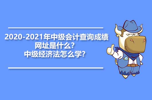 2020-2021年中级会计查询成绩网址是什么？中级经济法怎么学？