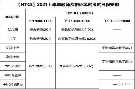 教师资格证考试