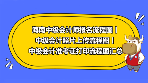 海南2021中級(jí)會(huì)計(jì)師報(bào)名流程圖丨中級(jí)會(huì)計(jì)照片上傳流程圖丨中級(jí)會(huì)計(jì)準(zhǔn)考證打印流程圖匯總。