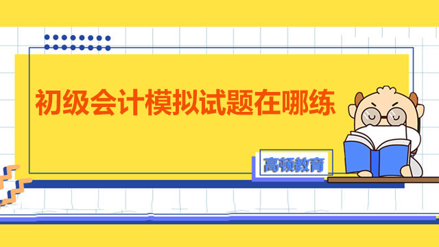 初級(jí)會(huì)計(jì)模擬試題