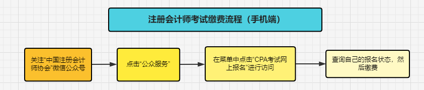 注会缴费流程