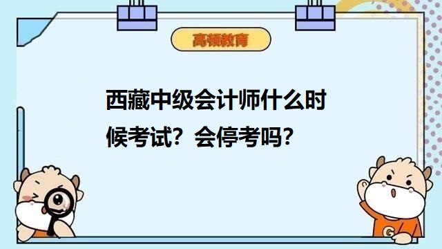 中級會計師什么時候考試