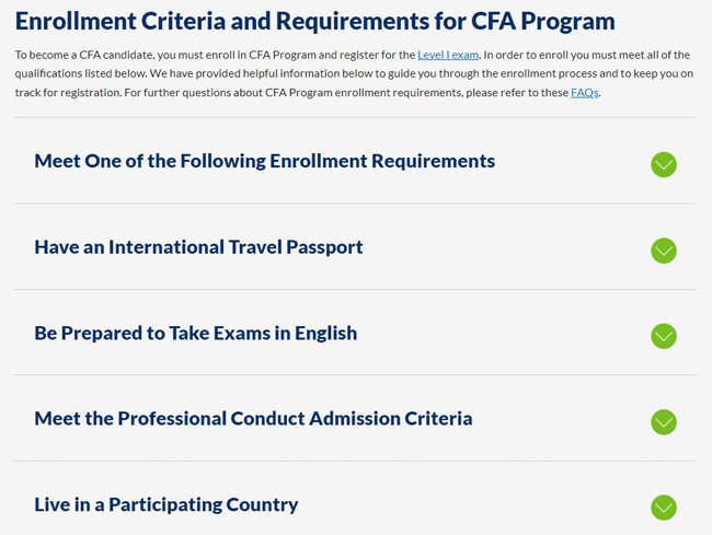 中国人民大学学生能报名CFA考试吗？点击查看条件！