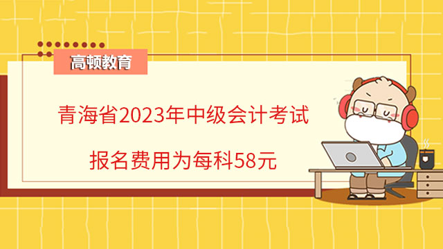 中级会计报名费用