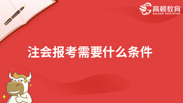 注會(huì)報(bào)考需要什么條件