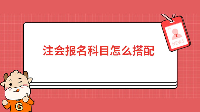 注会报名科目怎么搭配