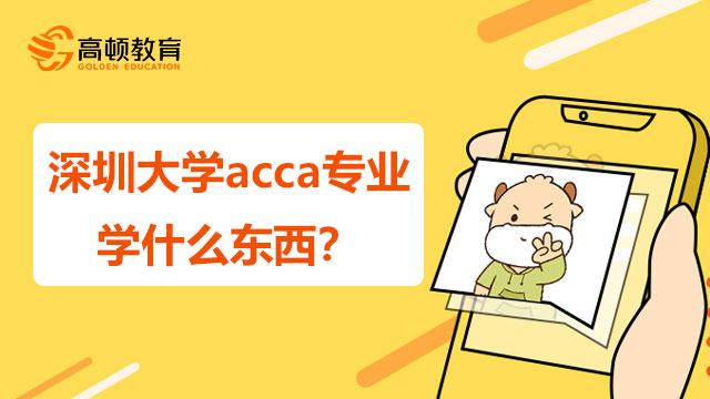 深圳大学acca专业学什么东西？