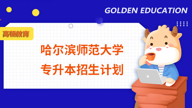2023年哈爾濱師范大學專升本招生計劃：總計310人