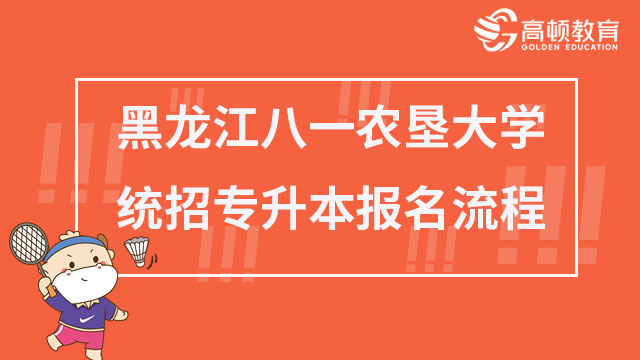 2023年黑龙江八一农垦大学统招专升本报名流程