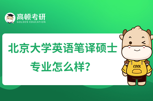 北京大學(xué)英語(yǔ)筆譯碩士專業(yè)怎么樣？考試科目是什么？