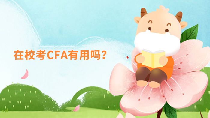 河南财经政法大学在校考CFA有用吗？