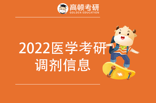 2022医学考研调剂