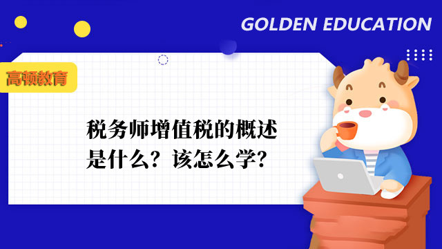 税务师增值税的概述是什么？该怎么学？